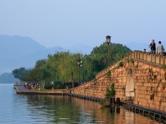 2014 杭州上海行（三） – 白堤，斷橋殘雪，遊湖 20141009